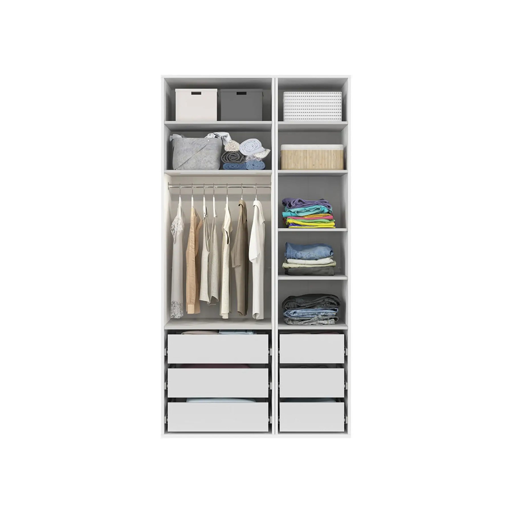 Dulap BERGEN OCN-29392, alb