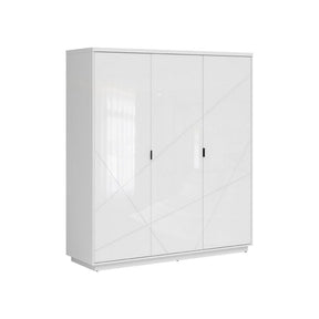 Dulap BERGEN OCN-29395, alb lucios