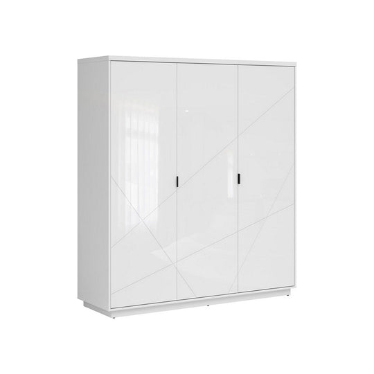 Dulap BERGEN OCN-29395, alb lucios