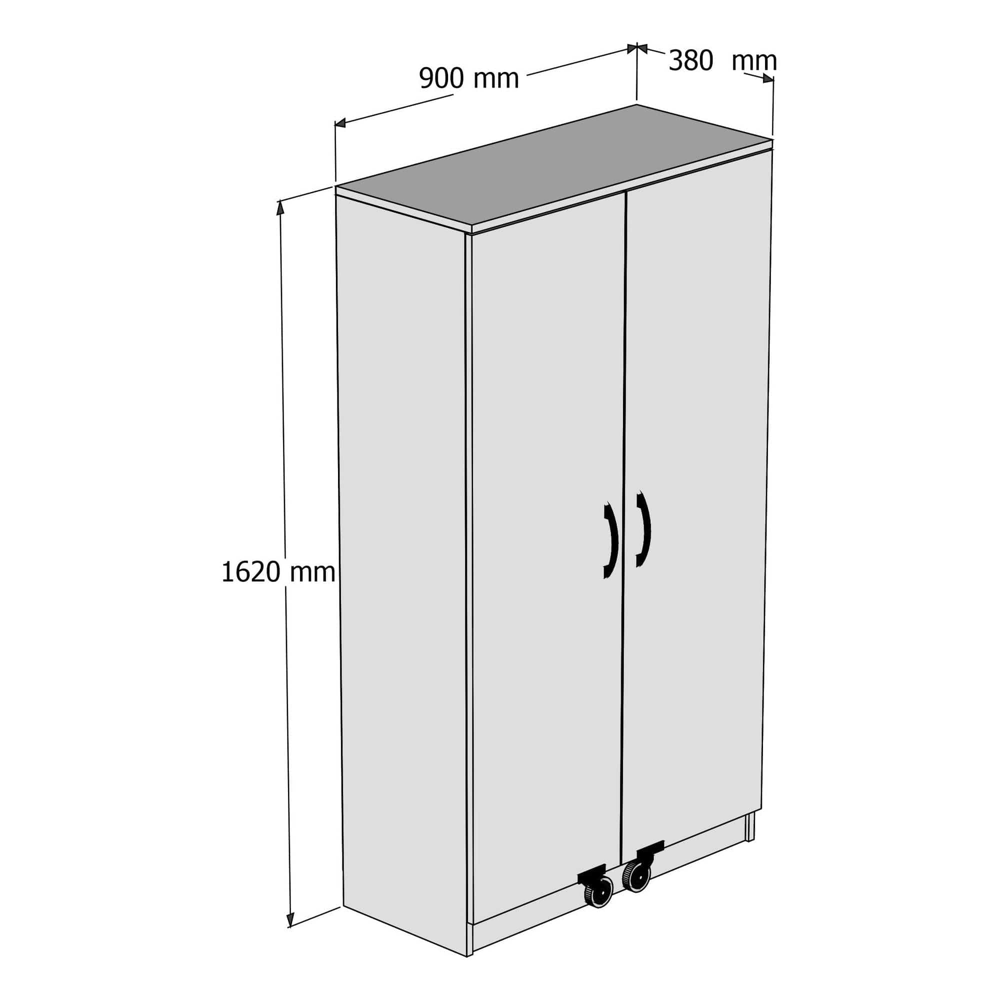 Dulap bucatarie AMSTERDAM OCN-32909, alb