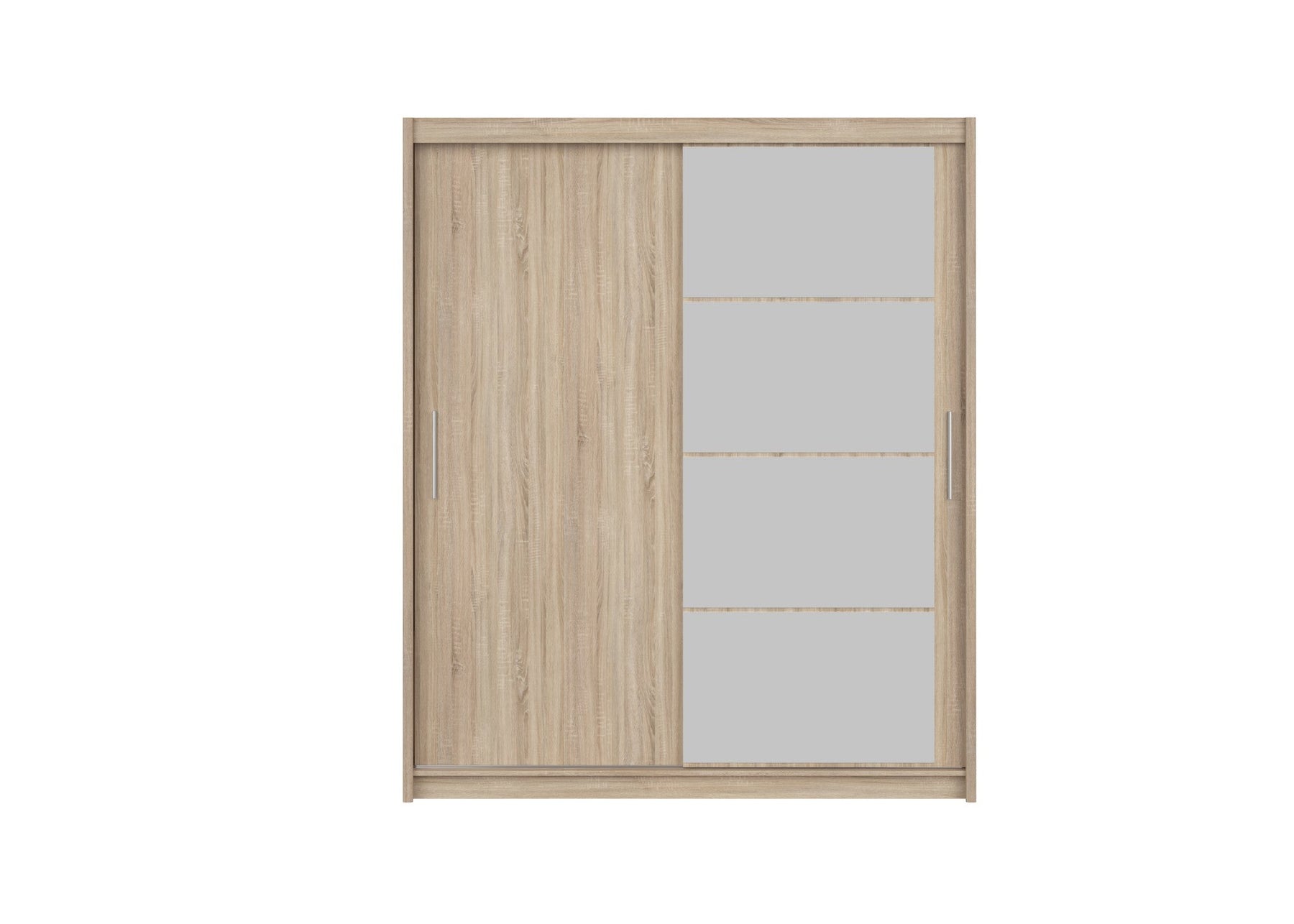 Dulap MARIO 180, stejar sonoma, PAL, cu 2 usi, 180x61x216 cm