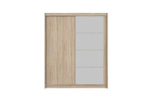 Dulap MARIO 180, stejar sonoma, PAL, cu 2 usi, 180x61x216 cm