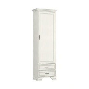 Dulap TIFFANY II, PAL laminat/MDF, grej, 69×40×212 cm