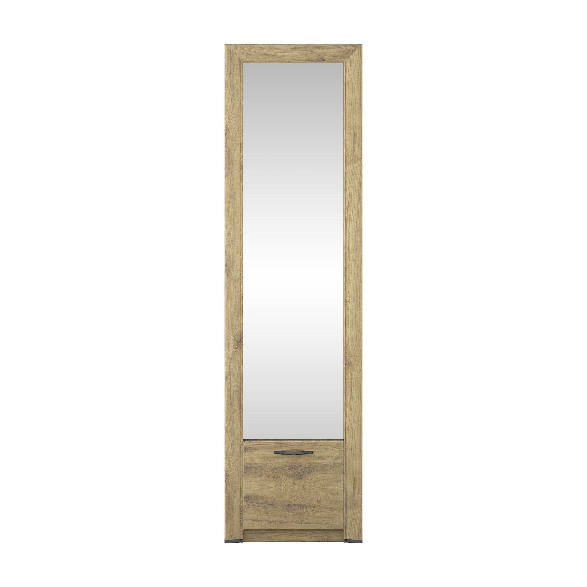 Dulap hol SAPORI, stejar navarra, PAL laminat, 60x36x217 cm