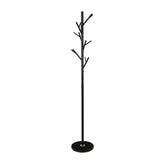 Cuier pom EFRAN, negru, metal, 37x173 cm