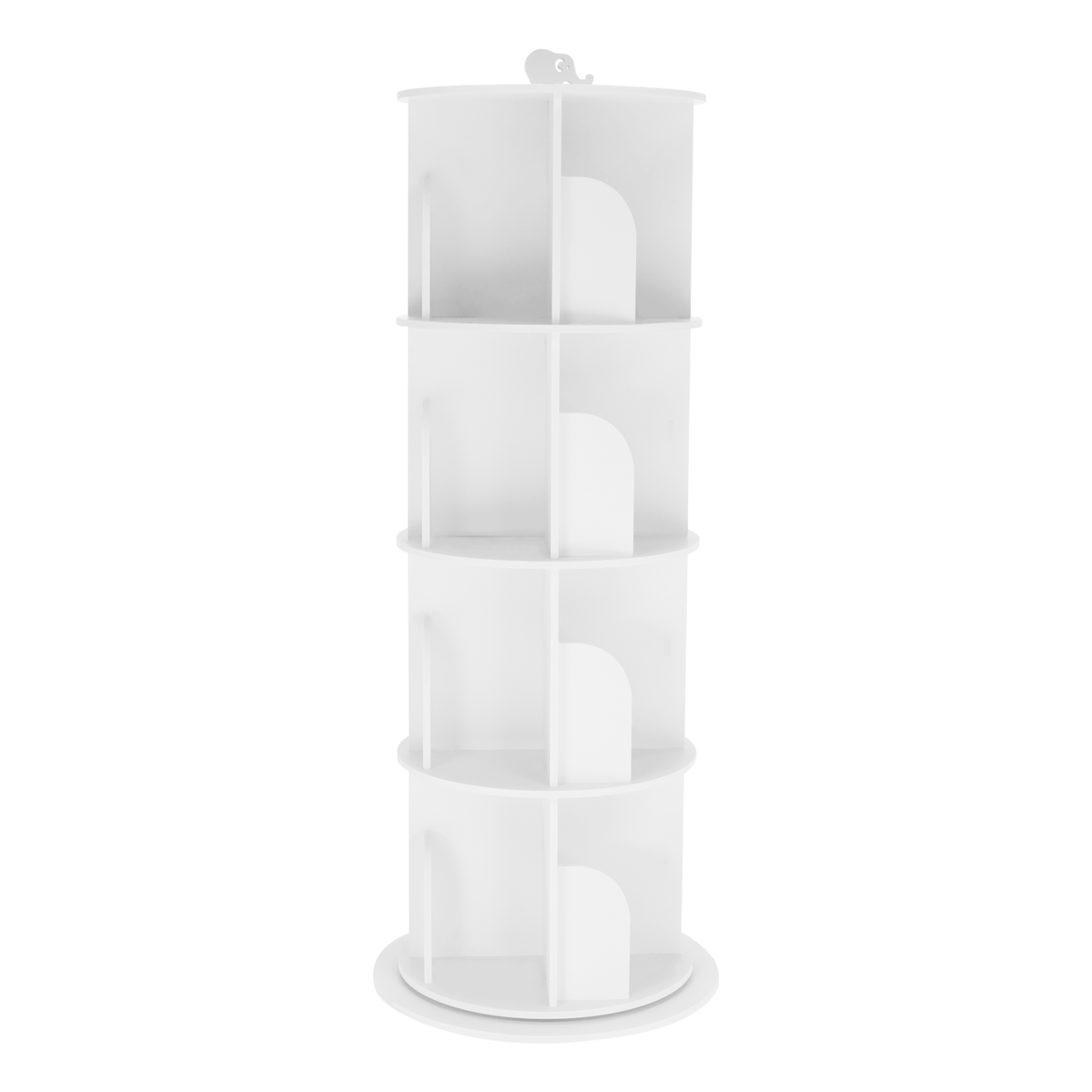 Biblioteca ERION TIP 1, alb, 40.5x40.5x127 cm