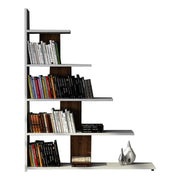 Etajera AMSTERDAM OCN-32832, alb/nuc