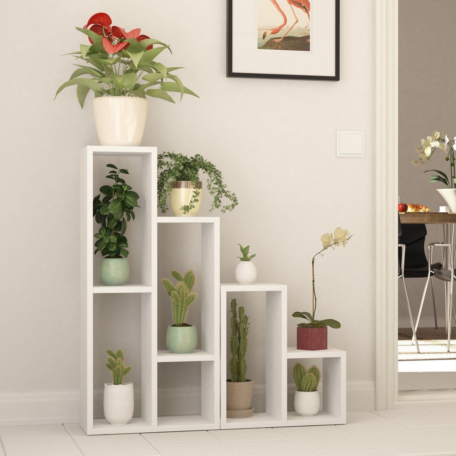 Etajera AMSTERDAM OCN-32834, alb