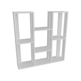 Etajeră albă modernă, ideală pentru living sau birou – primabucata