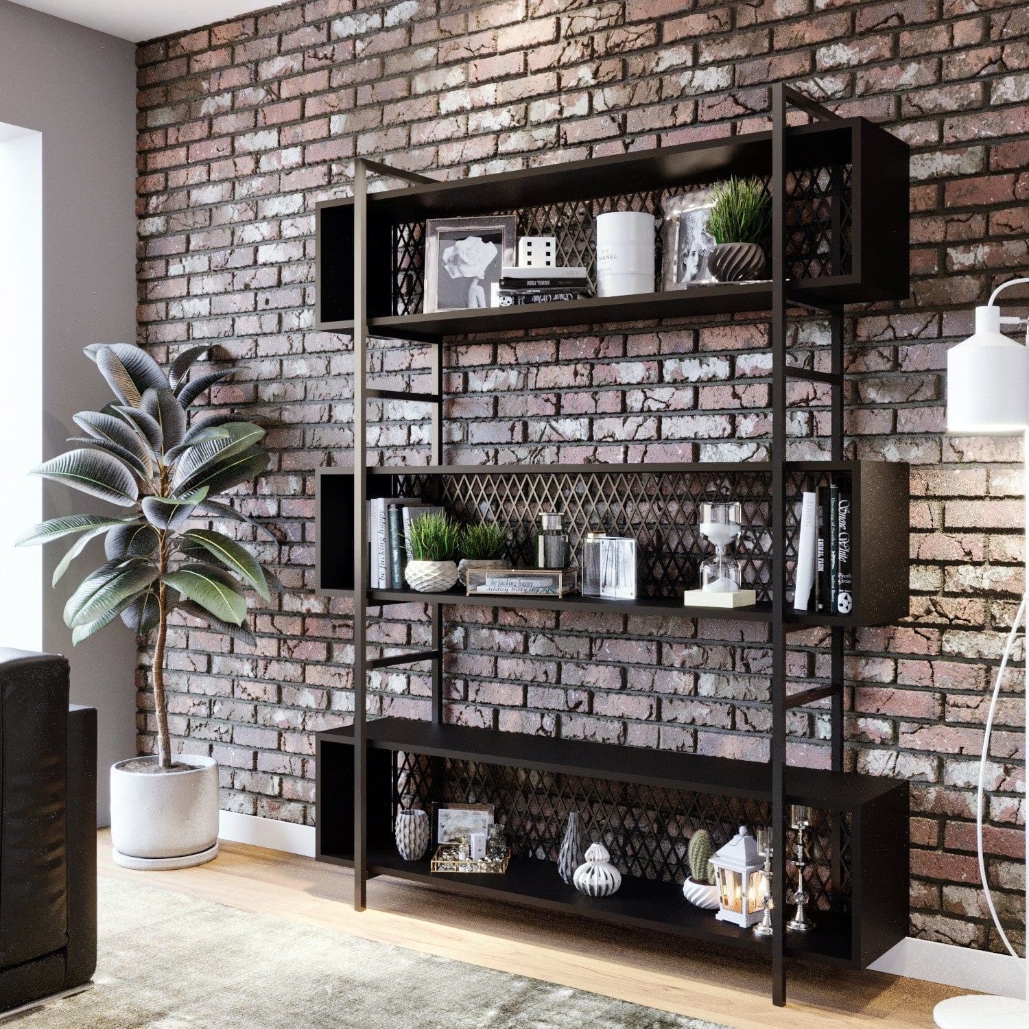 Etajera AMSTERDAM OCN-32885, negru