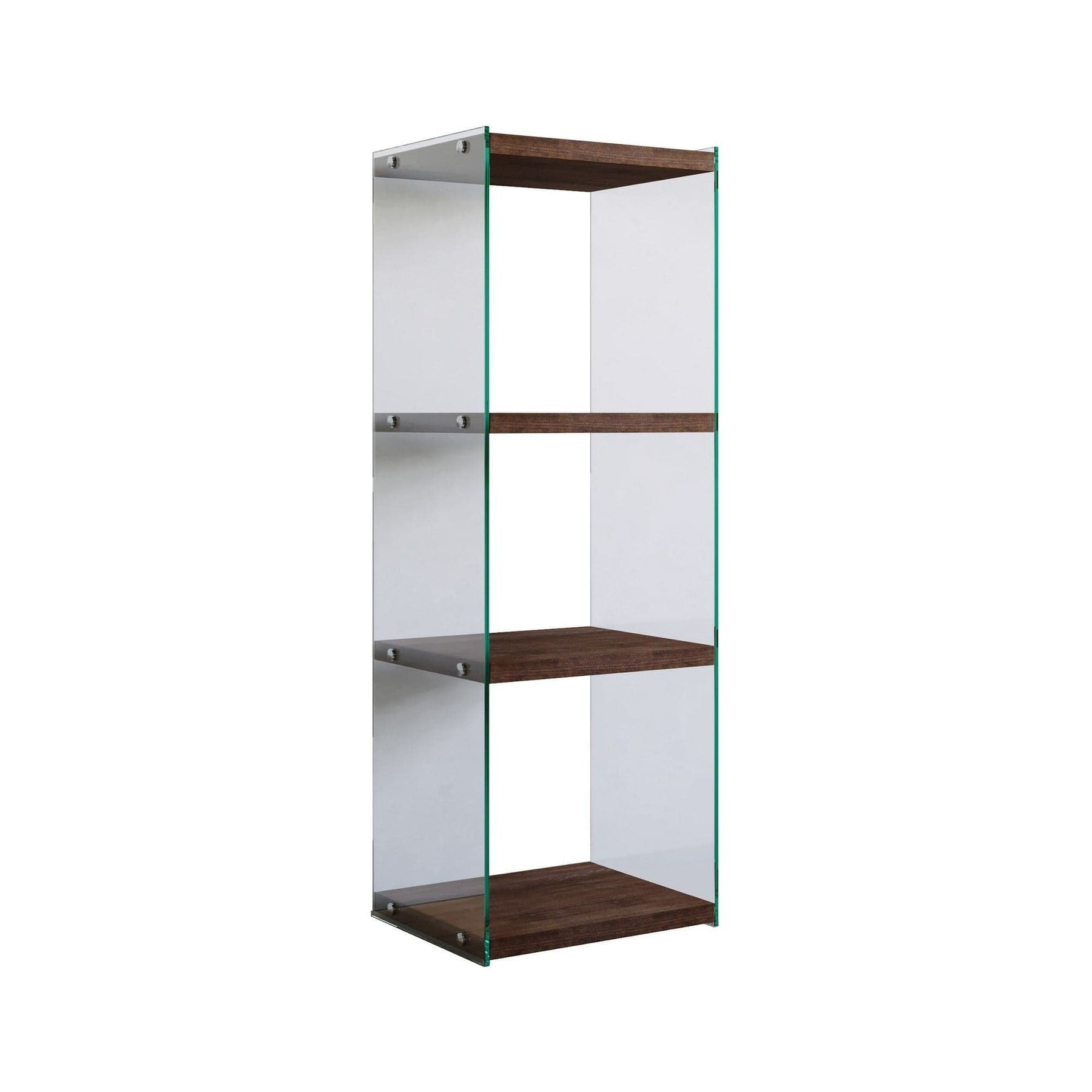 Etajeră din nuc și pin, cu design modern, ideală pentru living – primabucata