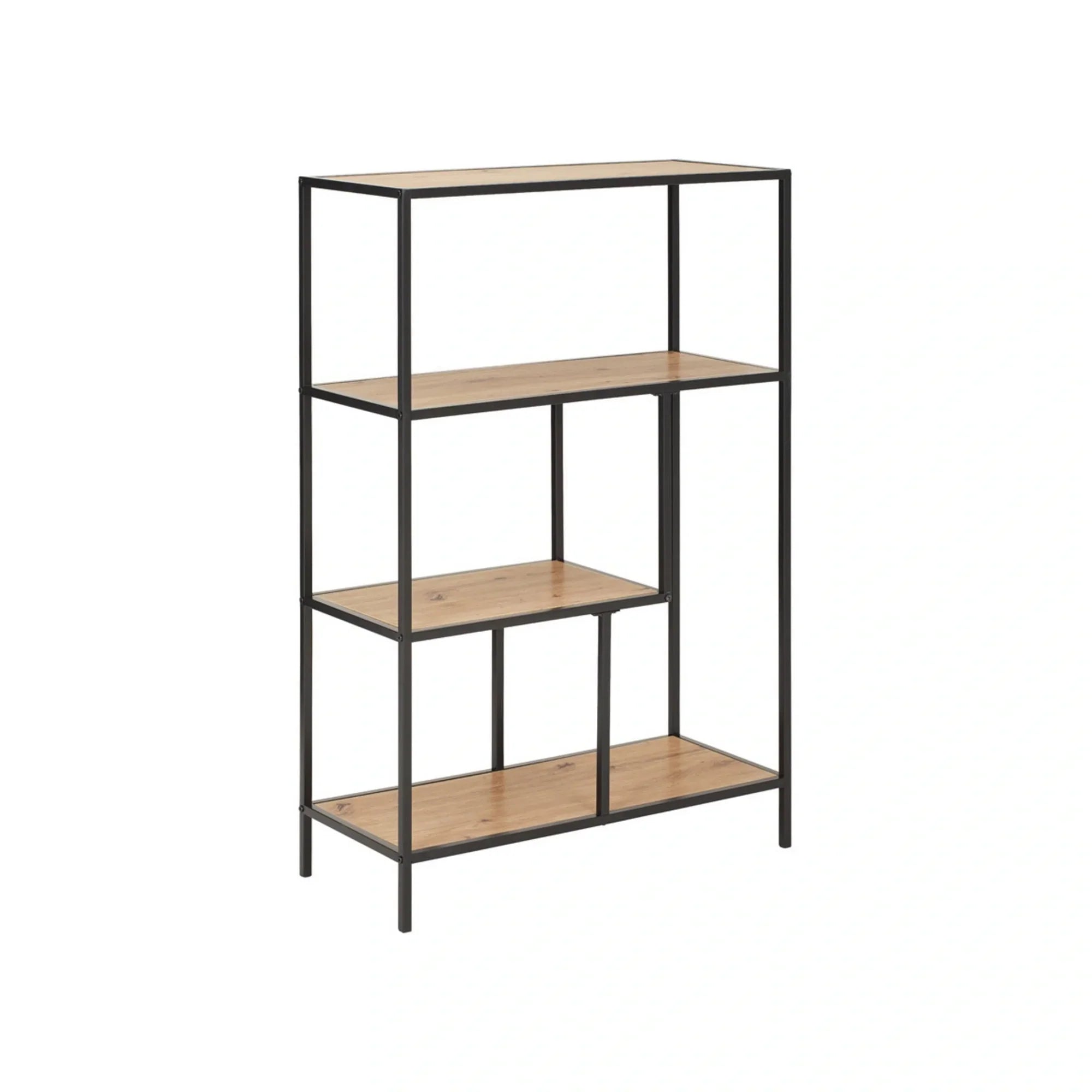 Etajera BERGEN OCN-29178, stejar/negru