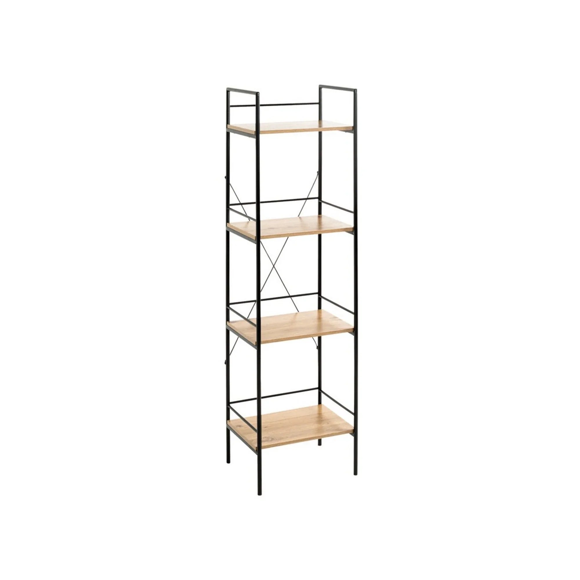 Etajera BERGEN OCN-29179, stejar/negru