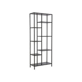 Etajera DETROIT OCN-39908, negru mat