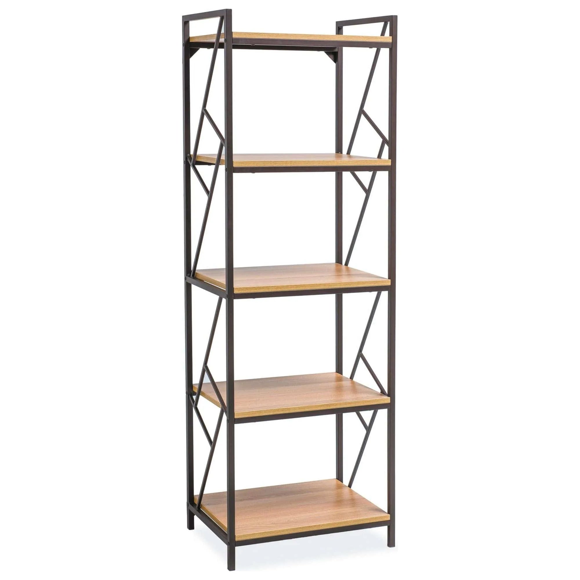 Etajera DETROIT OCN-39911, stejar/maro inchis