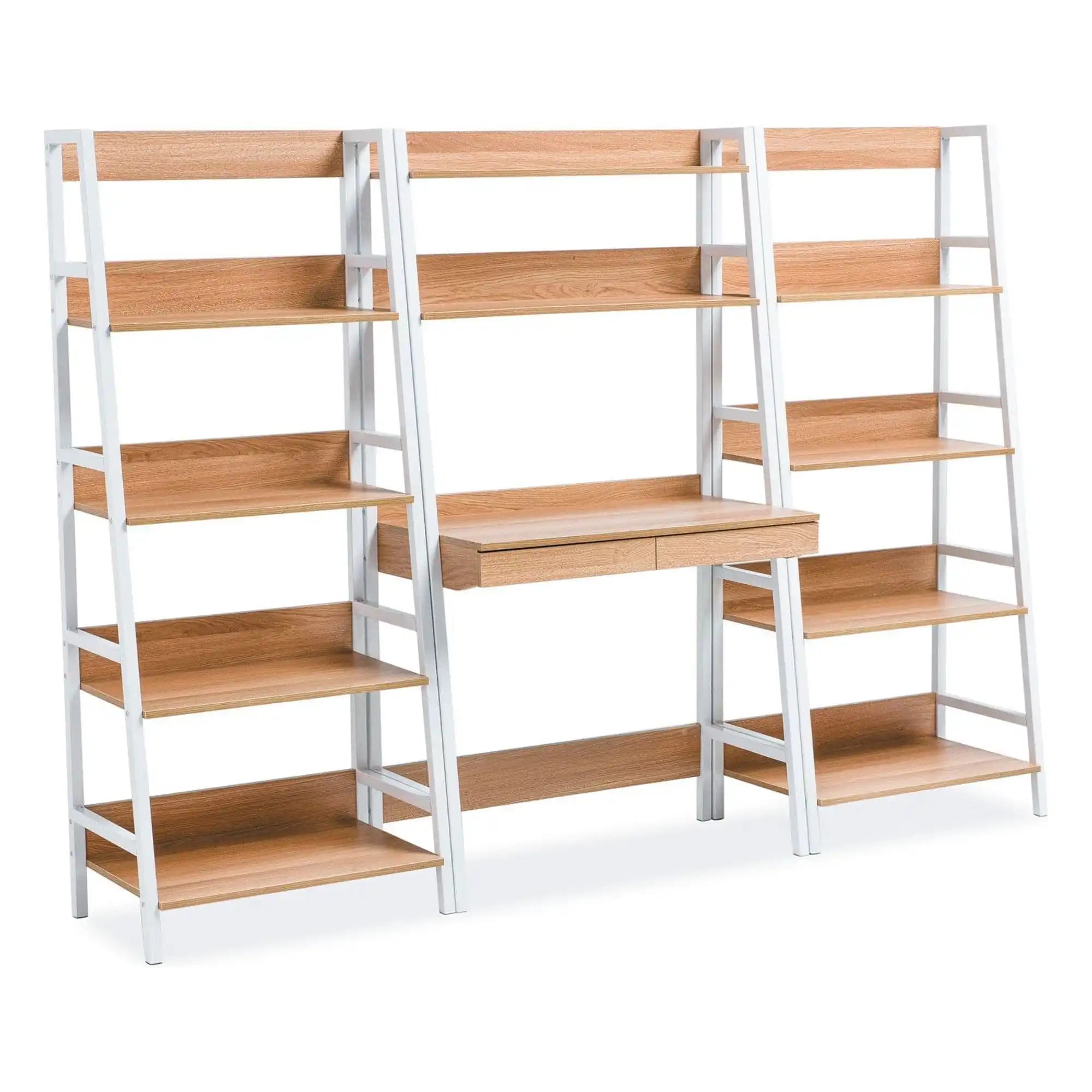 Etajera DETROIT OCN-39920, stejar/alb