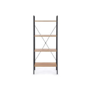 Etajera HOUSTON OCN-37815, stejar sonoma/negru