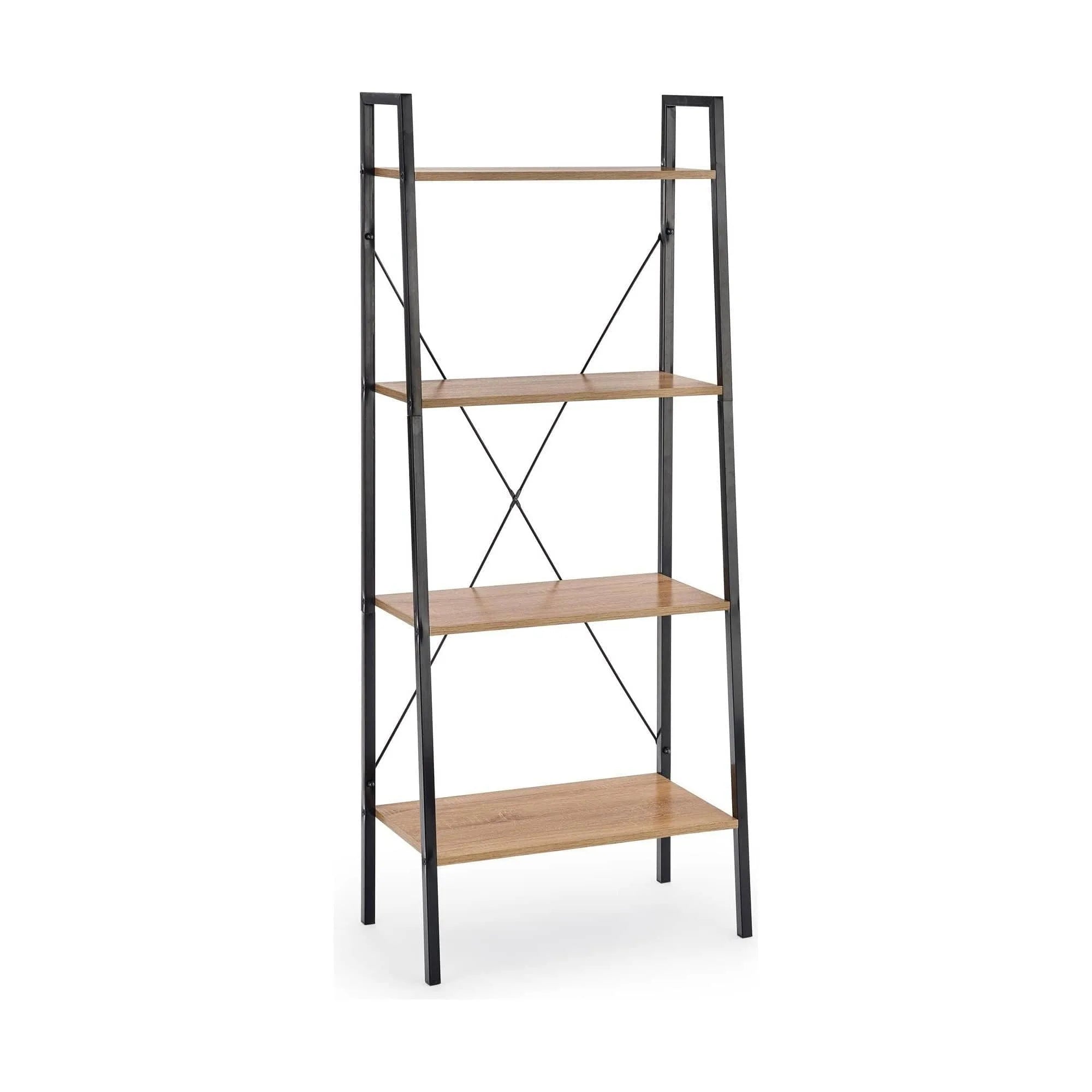 Etajera HOUSTON OCN-37815, stejar sonoma/negru