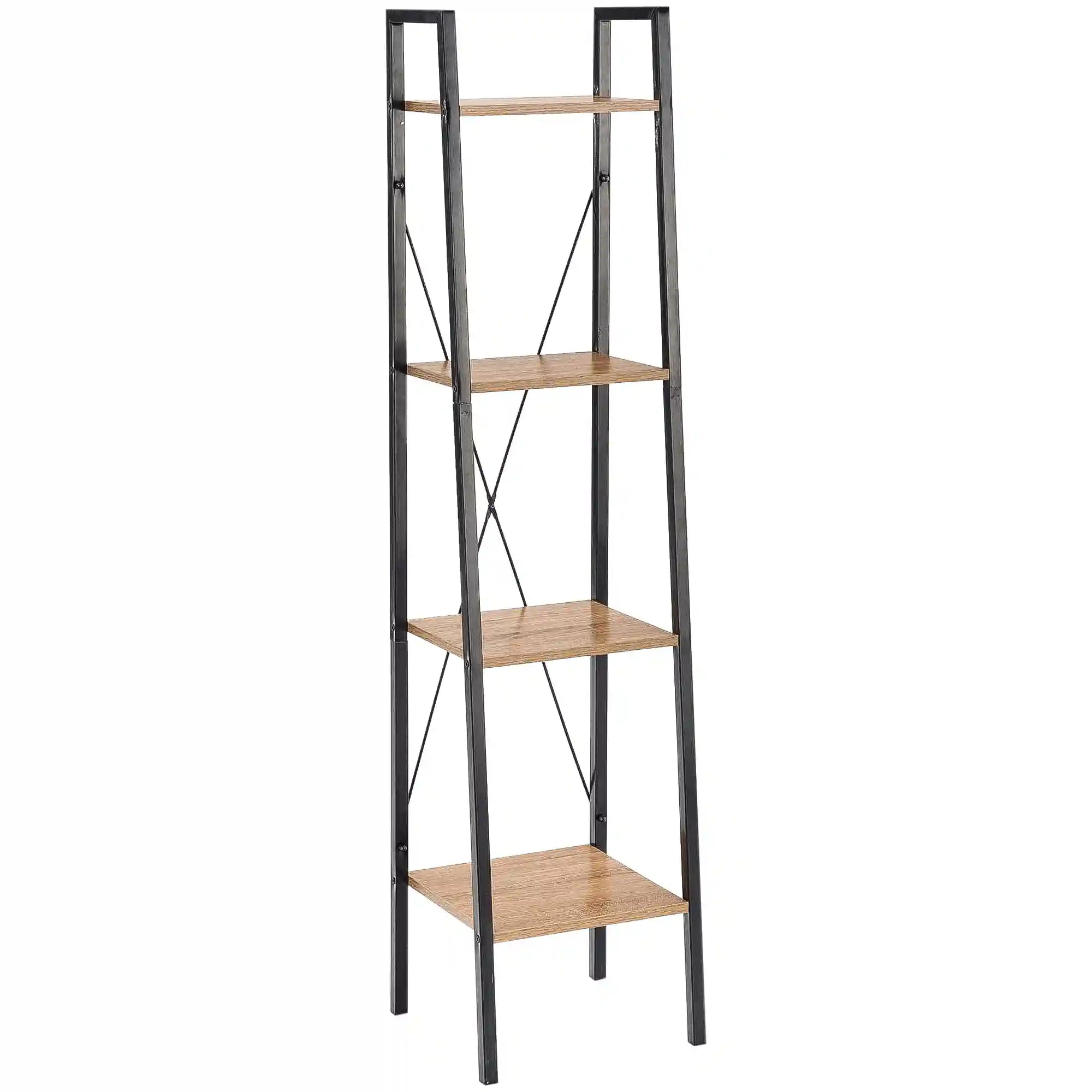 Etajera HOUSTON OCN-37816, stejar sonoma/negru