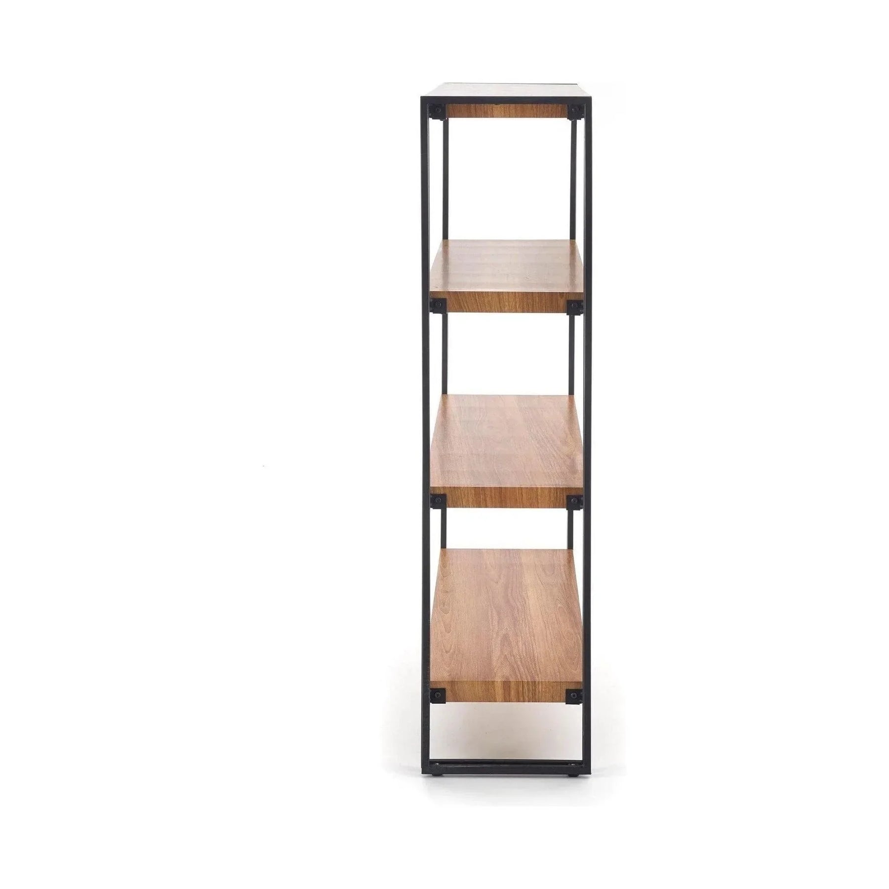 Etajera HOUSTON OCN-37817, stejar auriu/negru