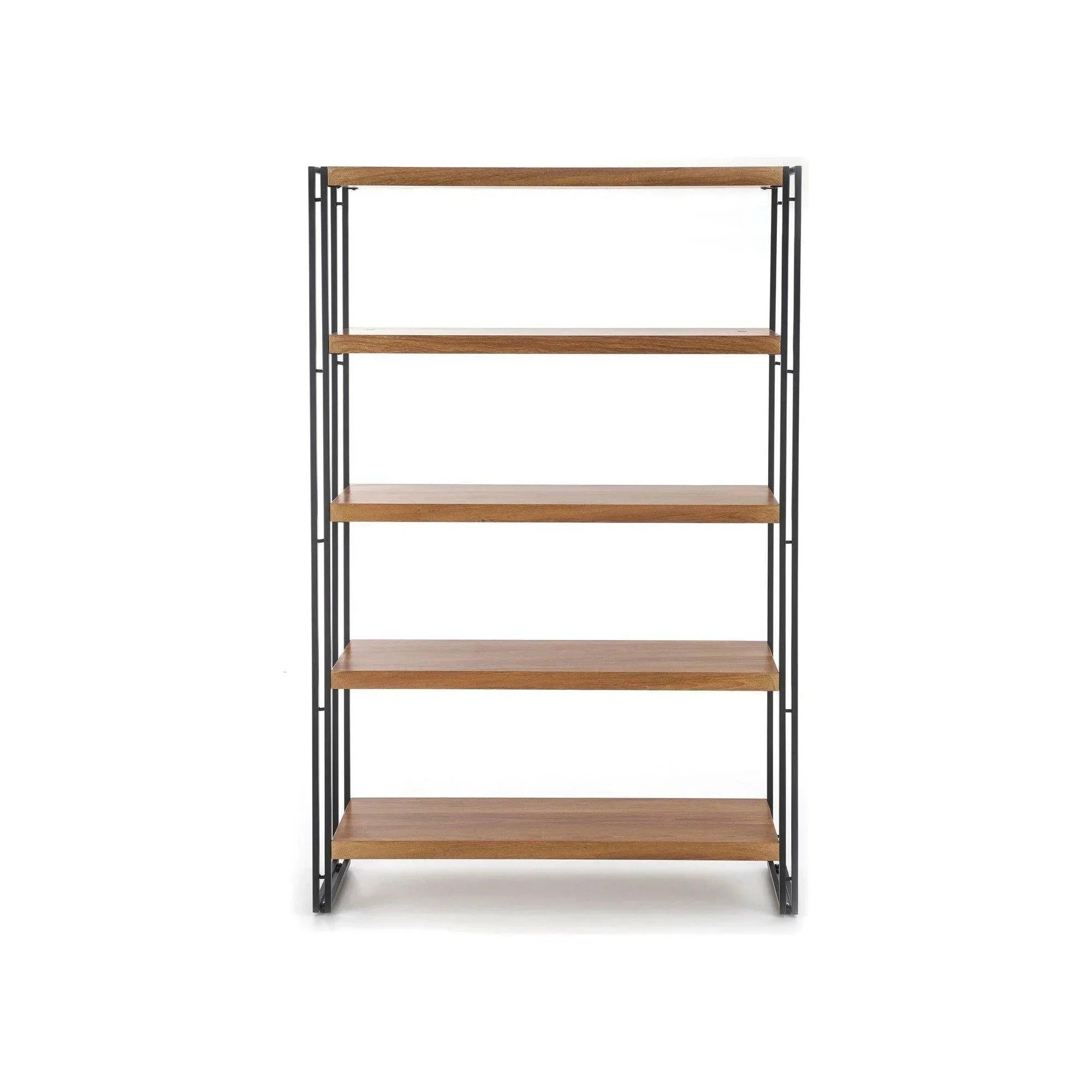 Etajera HOUSTON OCN-37818, stejar auriu/negru