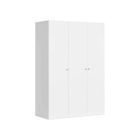 Dulap FLEX, alb, PAL, cu 3 usi, 150x66x218 cm