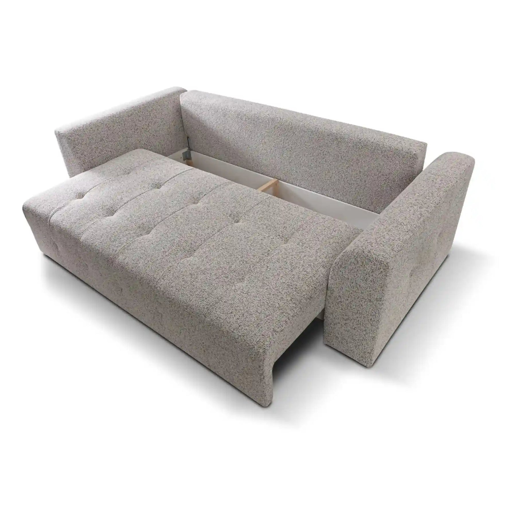 Canapea extensibila ROYAL IV, stofa bej - Puente 06, 247x116x96 cm