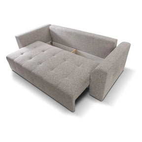 Canapea extensibila ROYAL IV, stofa bej - Puente 06, 247x116x96 cm