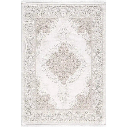 Covor VANESSA 06152B, 160x230 cm, forma dreptunghiulara, acril/poliester, bej/crem