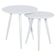 Set 2 masute DETROIT OCN-39199, alb