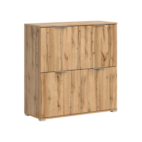 Comoda ZELE, stejar wotan, PAL laminat, 104x41x106 cm