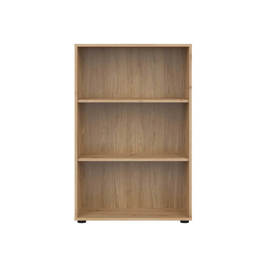 Biblioteca SPACE OFFICE, stejar artisan, PAL laminat, 80x37x122 cm