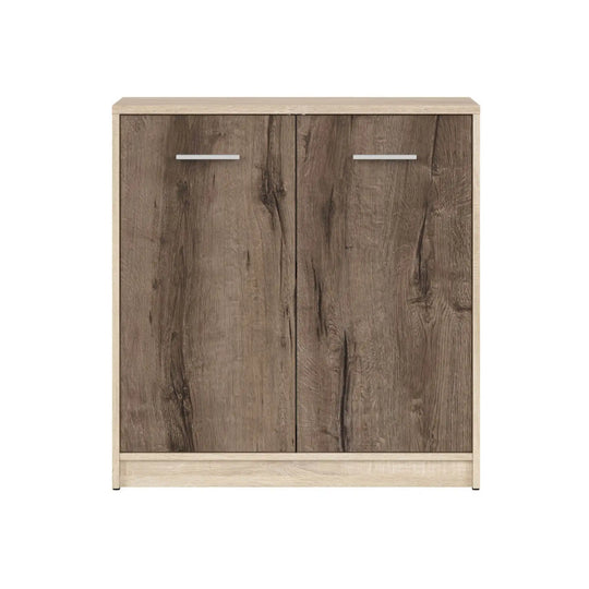 Comoda NEPO PLUS, stejar, PAL laminat, 80x34x84 cm