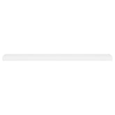 Polita KASPIAN-POL-140, alb, PAL laminat, 144x25x4 cm