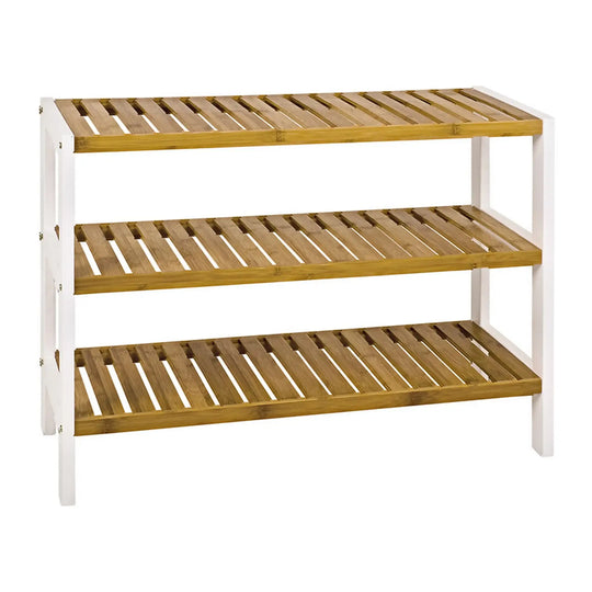 Pantofar LENA, stejar/alb, 70x26x54 cm