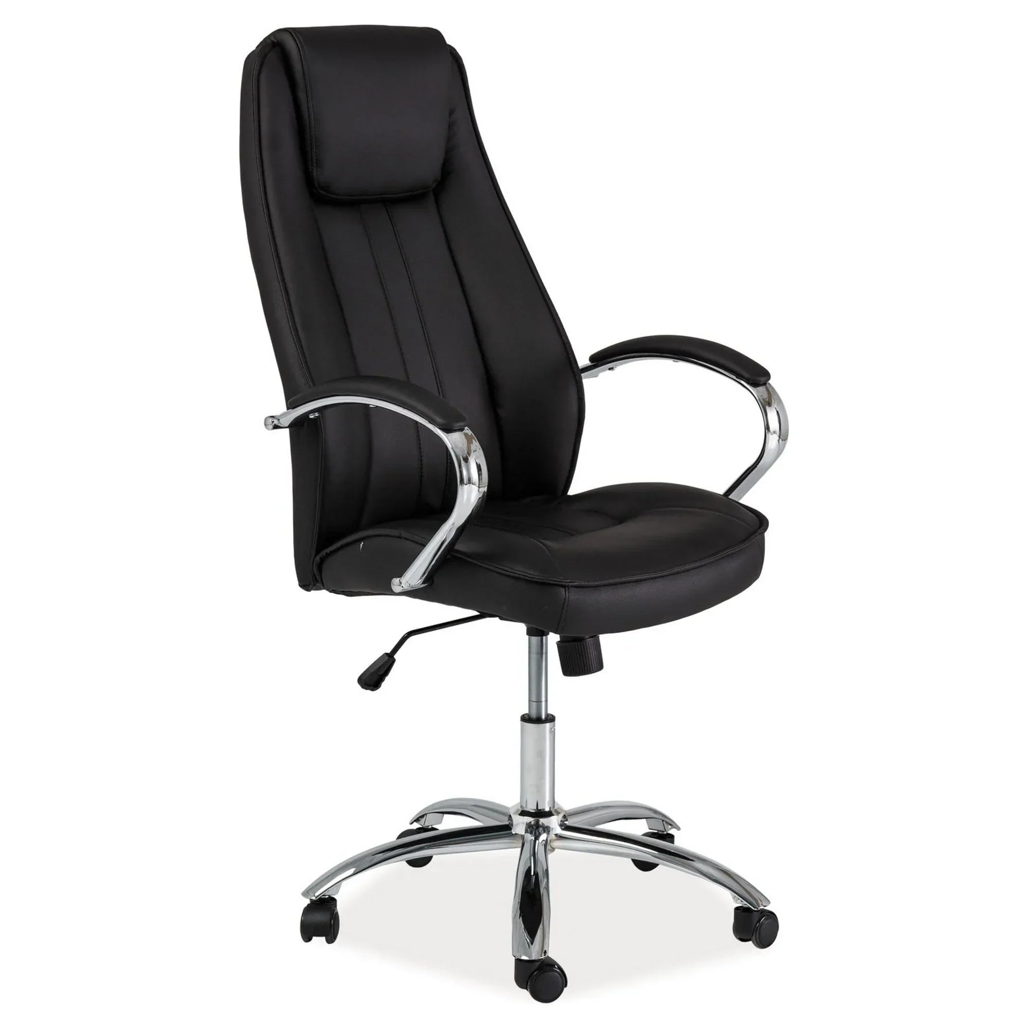 Scaun birou DETROIT OCN-38435, negru/crom