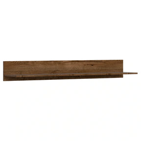 Polita RUSO, stejar, PAL laminat, 149x28x20 cm