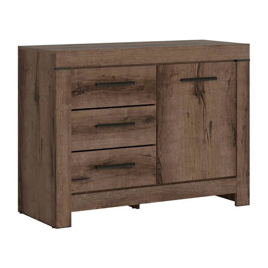 Comoda BALIN, stejar, PAL, 112x45x85 cm