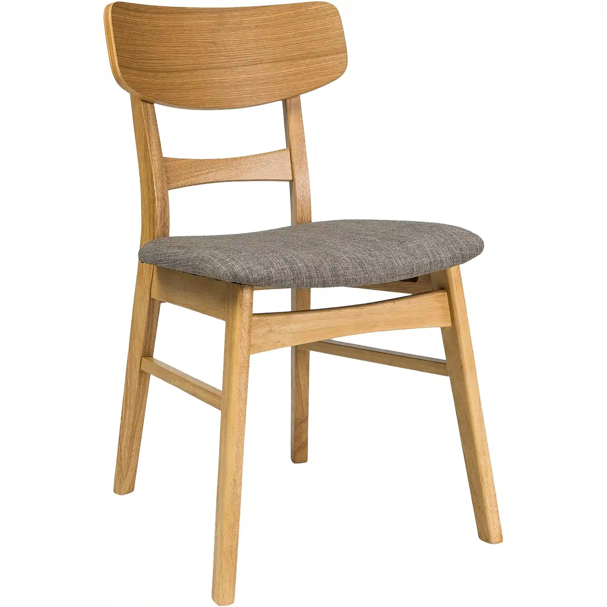 Scaun DETROIT OCN-38746, gri/stejar