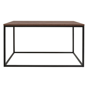 Masuta cafea AROZ, stejar/negru, PAL/metal, 100x69x53 cm