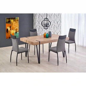 Masa HOUSTON OCN-37484, stejar/negru