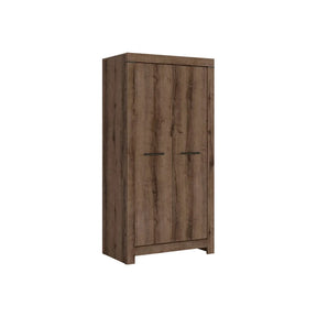 Dulap BALIN, stejar, PAL, cu 2 usi, 98x55x195 cm