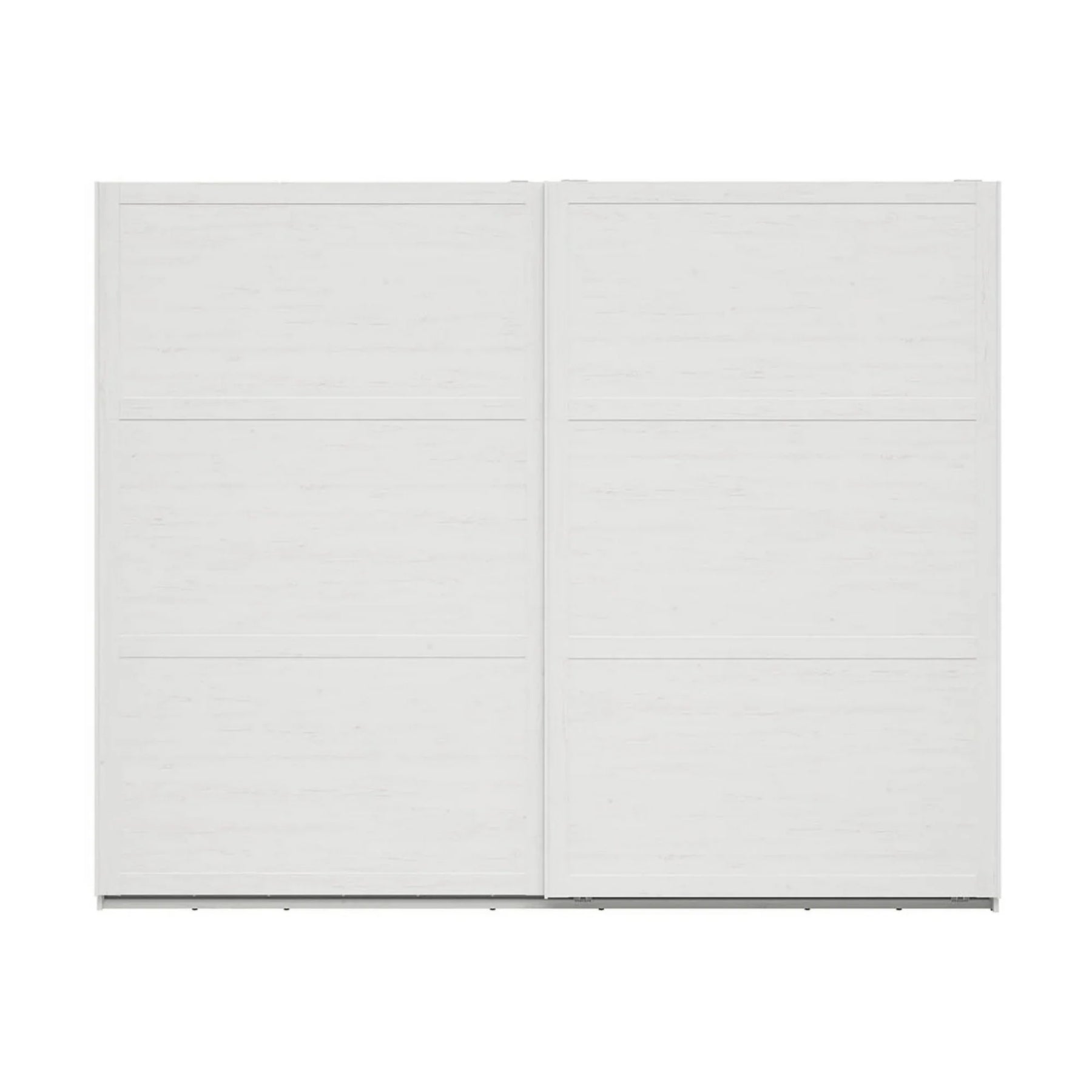 Dressing LOKSA, alb, PAL laminat, cu 2 usi, 270x63x219 cm