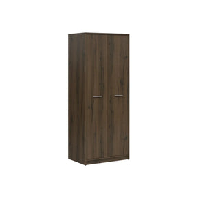 Dulap NEPO PLUS, stejar nobil, PAL laminat, cu 2 usi, 80x55x197 cm