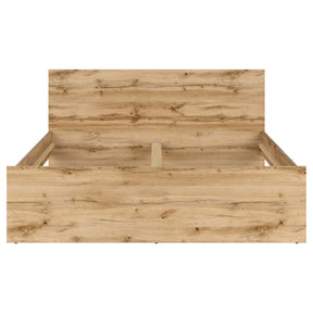 Cadru pat NUIS 160x200, stejar wotan, PAL laminat