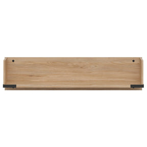Polita LARA, stejar, PAL laminat, 117x24x28 cm