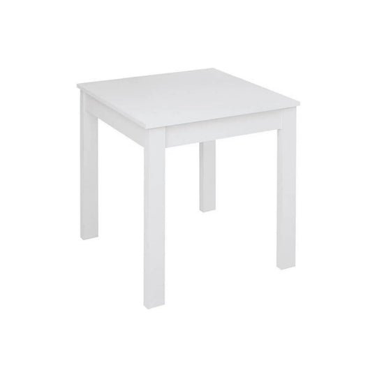 Masa BRYK MINI, alb alpin, PAL laminat, 69x69x76 cm