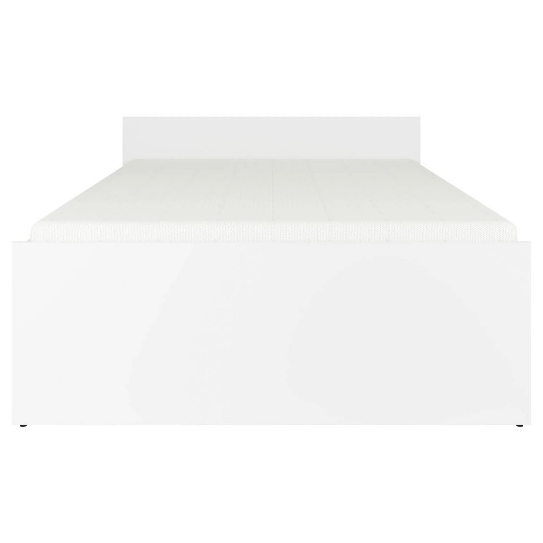 Cadru pat NEPO PLUS 120x200, alb, PAL laminat