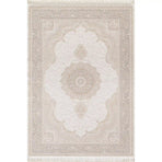 Covor PALACE 05202C, 160x230 cm, forma dreptunghiulara, fibre sintetice, crem/maro deschis