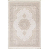Covor PALACE 05202C, 160x230 cm, forma dreptunghiulara, fibre sintetice, crem/maro deschis
